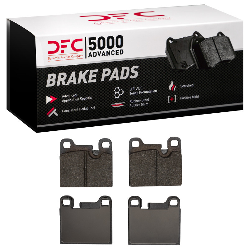 DFC 5000 Advanced Low-Metallic Rear Brake Pads, BMW 733I 1978-1989