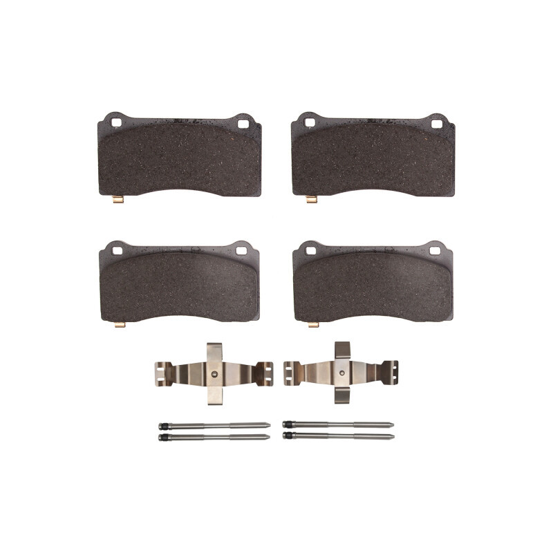 DFC 5000 Advanced Ceramic Front Brake Pads and Hardware Kit, Tesla Model 3 2017-2025