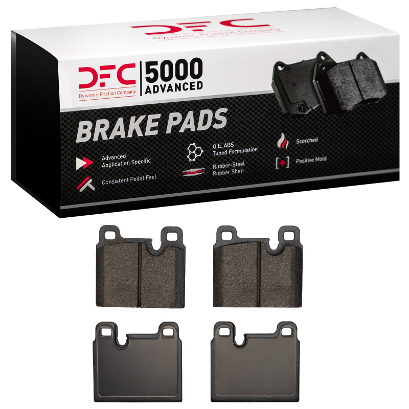 DFC 5000 Advanced Low-Metallic Front Brake Pads, Porsche 911 1984-1989