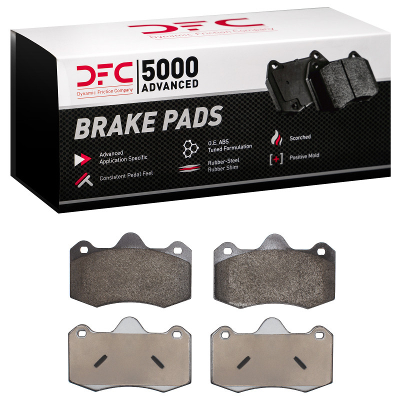 DFC 5000 Advanced Low-Metallic Front Brake Pads, Lotus Evora 2010-2015