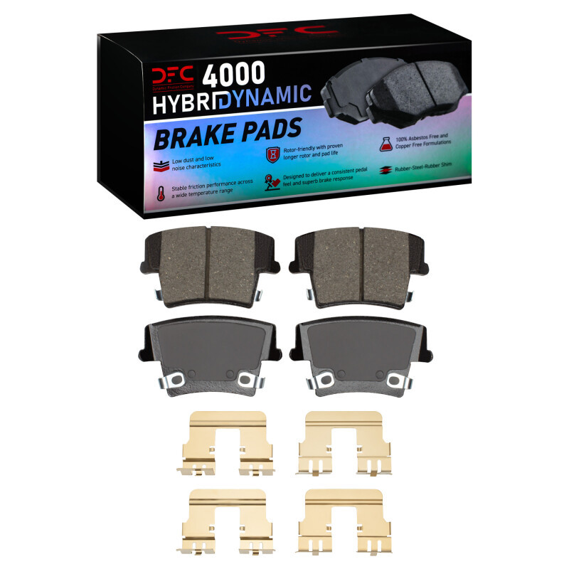 DFC 05-23 Chrysler 300 Rear 4000 HybriDynamic Brake Pads and Hardware Kit