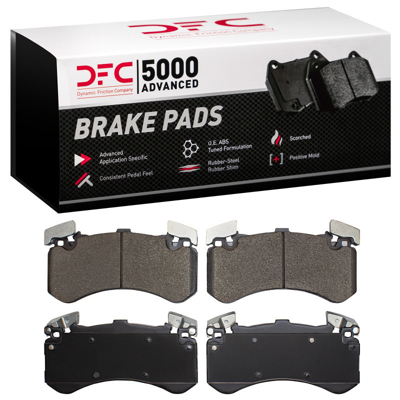 DFC 5000 Advanced Low-Metallic Front Brake Pads, Audi S8 2011-2019
