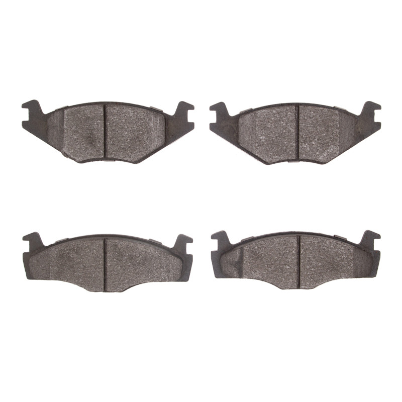DFC 5000 Advanced Semi-Metallic Front Brake Pads, Volkswagen Jetta Sedan 1984-2005