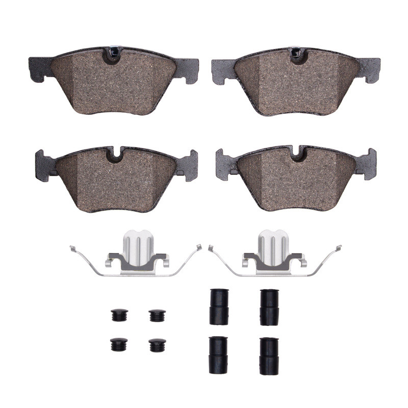 DFC 11-11 BMW 528I Front 5000 Advanced Low Metallic Brake Pads and Hardware Kit