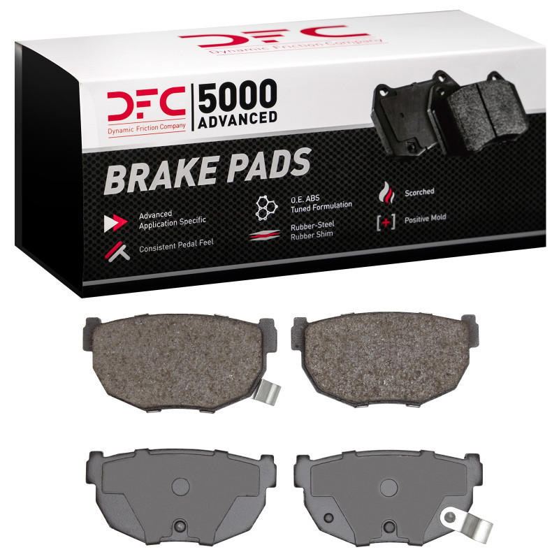 DFC 5000 Advanced Ceramic Rear Brake Pads, Nissan 240SX 1981-1998