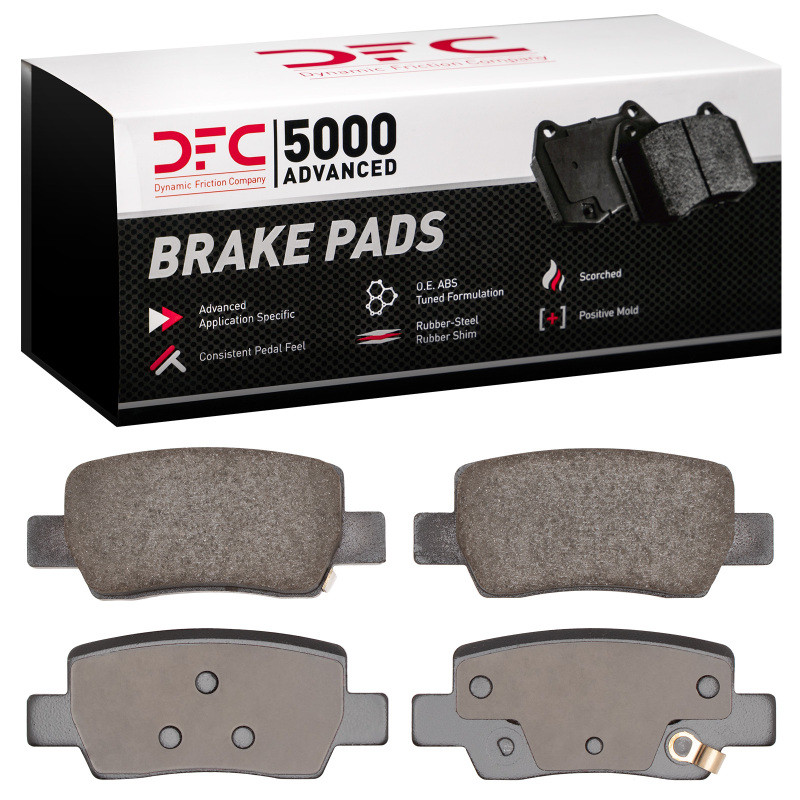 DFC 5000 Advanced Ceramic Rear Brake Pads, Hyundai Ioniq 2021-2025