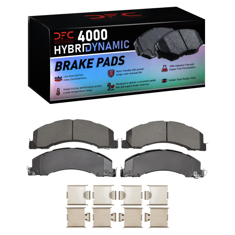 DFC 08-25 Dodge Ram 4500 Front/Rear 4000 HybriDynamic Brake Pads and Hardware Kit