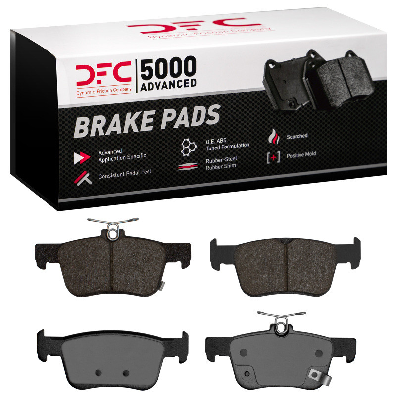 DFC 5000 Advanced Ceramic Rear Brake Pads, Acura Integra 2018-2025
