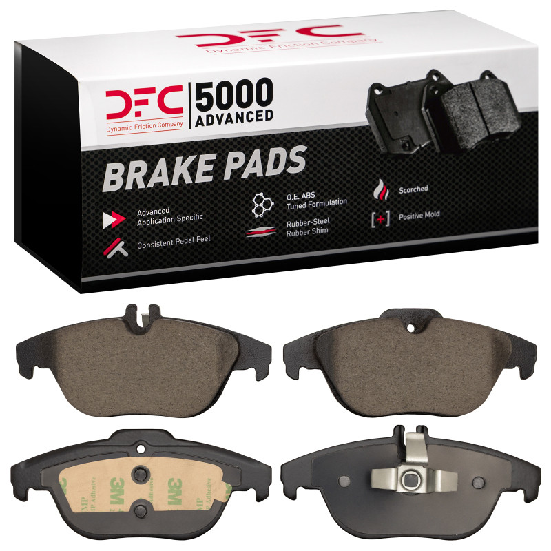 DFC 5000 Advanced Ceramic Rear Brake Pads, Mercedes-Benz E400 2010-2017