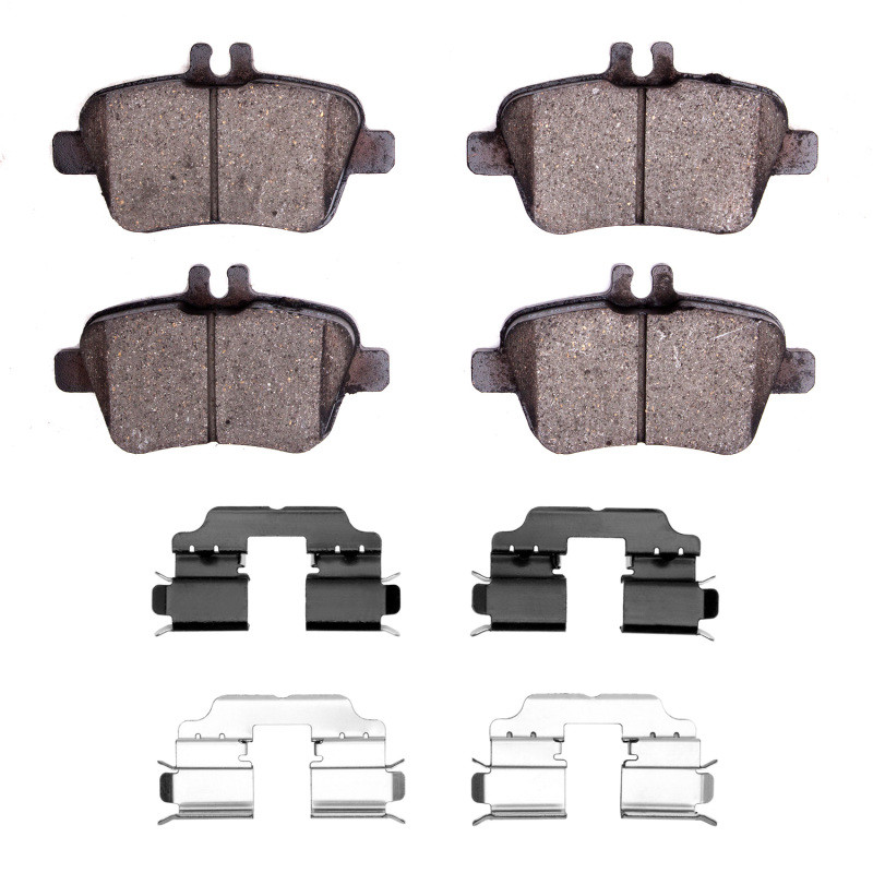 DFC 4000 HybriDynamic Rear Brake Pads and Hardware Kit, Mercedes-Benz B Electric Drive 2014-2019