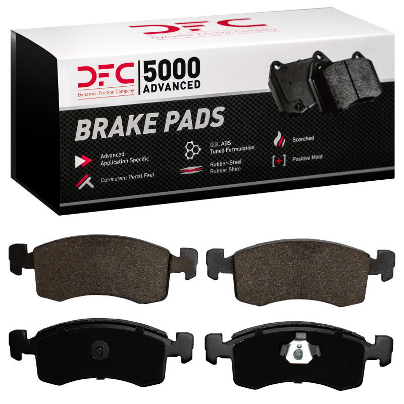 DFC 5000 Advanced Semi-Metallic Front Brake Pads, Chrysler Executive Sedan 1983-1991