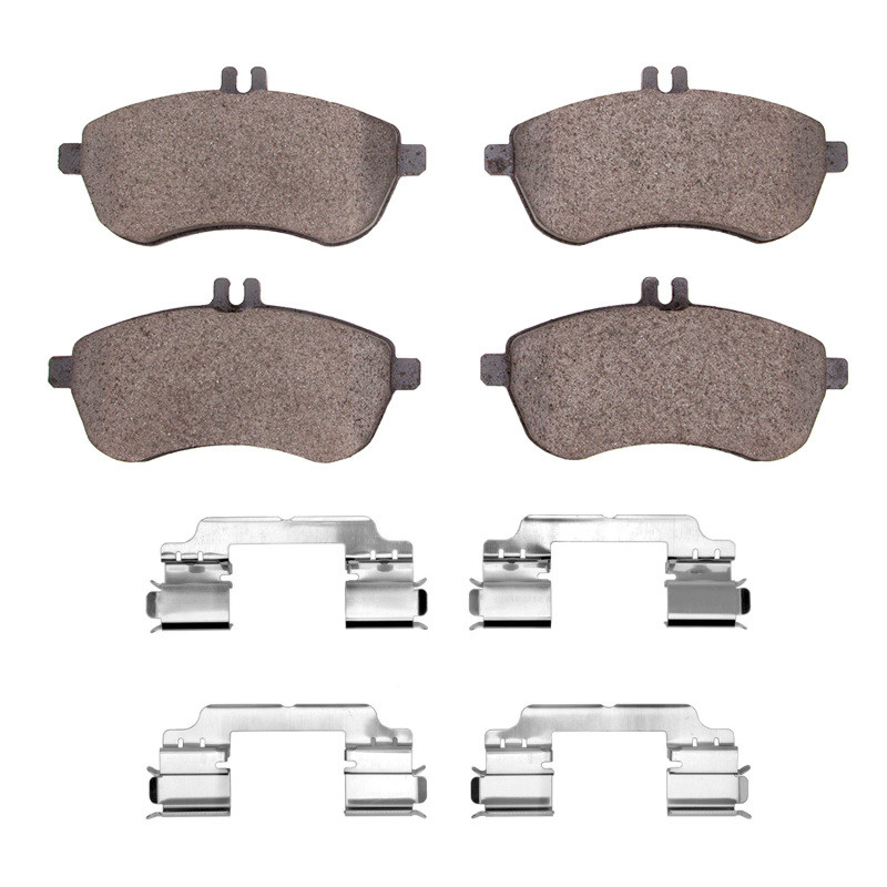 DFC 5000 Advanced Ceramic Front Brake Pads and Hardware Kit, Mercedes-Benz C200 (Mexico) 2008-2016