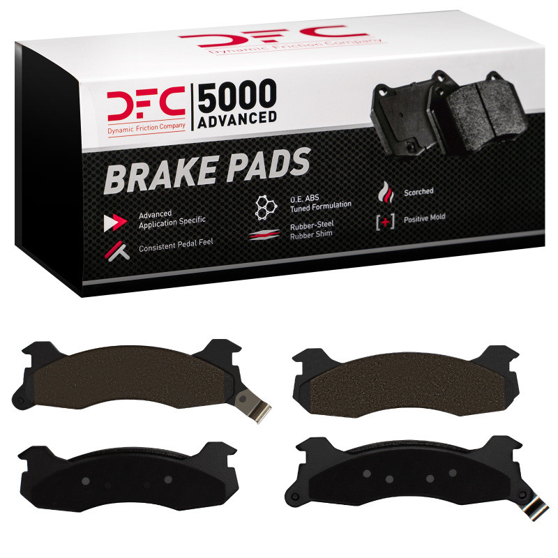 DFC 82-90 Ford Mustang Rear 5000 Advanced Semi Metallic Brake Pads