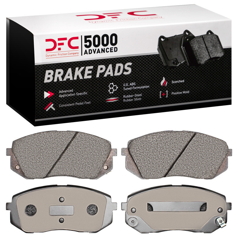 DFC 5000 Advanced Ceramic Front Brake Pads, Hyundai Sonata 2007-2017