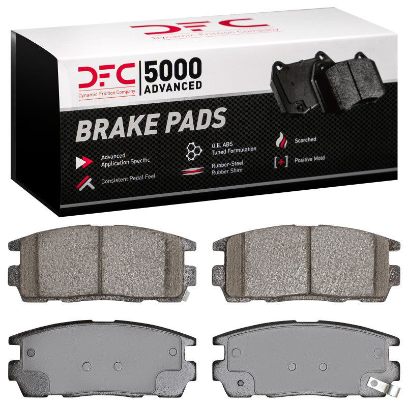 DFC 5000 Advanced Ceramic Rear Brake Pads, Chevrolet Captiva Sport 2007-2017
