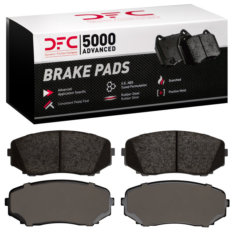 DFC 5000 Advanced Ceramic Front Brake Pads, Ford Edge 2007-2015