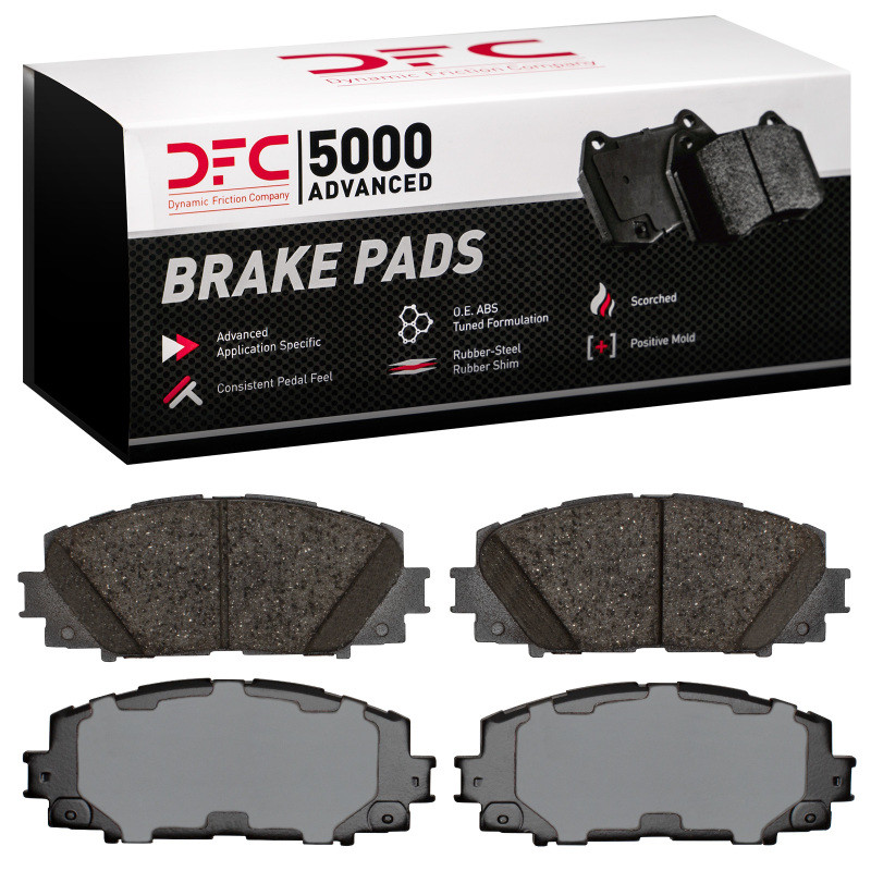 DFC 5000 Advanced Ceramic Front Brake Pads, Toyota Prius 2016-2022