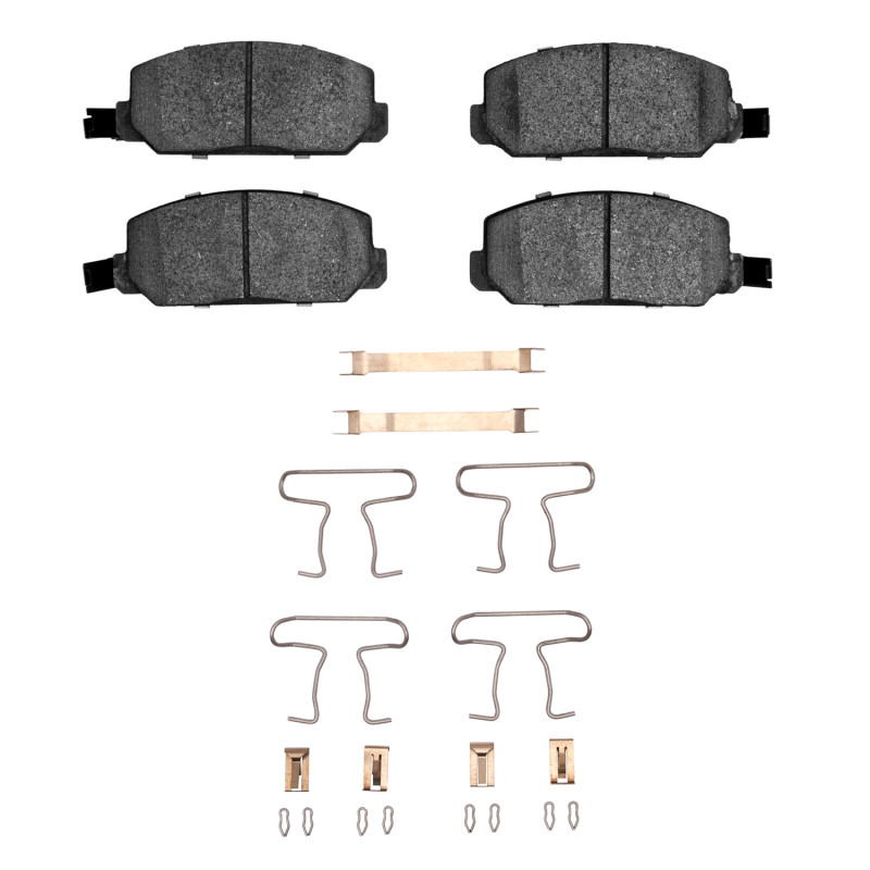 DFC 76-82 Honda Accord Coupe Front 4000 HybriDynamic Brake Pads and Hardware Kit