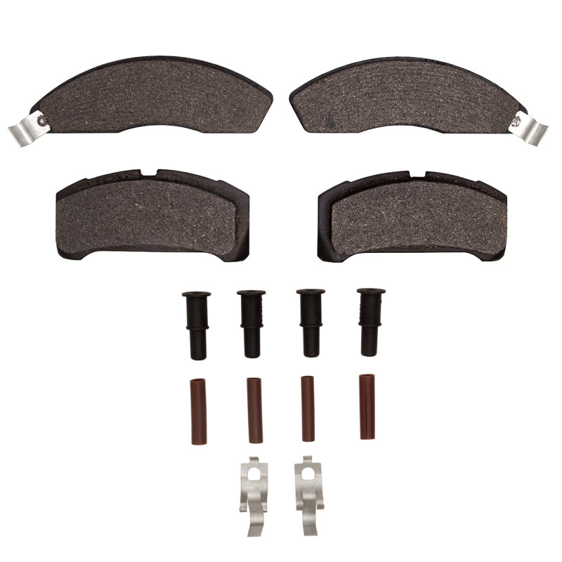 DFC 5000 Advanced Semi-Metallic Front Brake Pads and Hardware Kit, Ford Fairmont 1978-1978