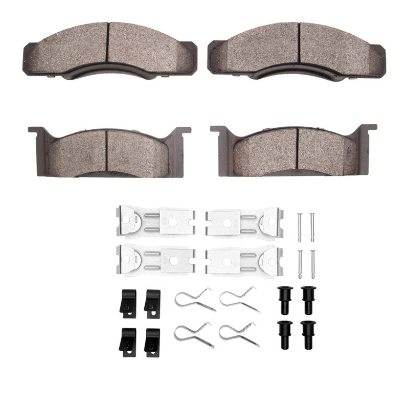 DFC 68-72 Ford Custom Front 4000 HybriDynamic Brake Pads and Hardware Kit
