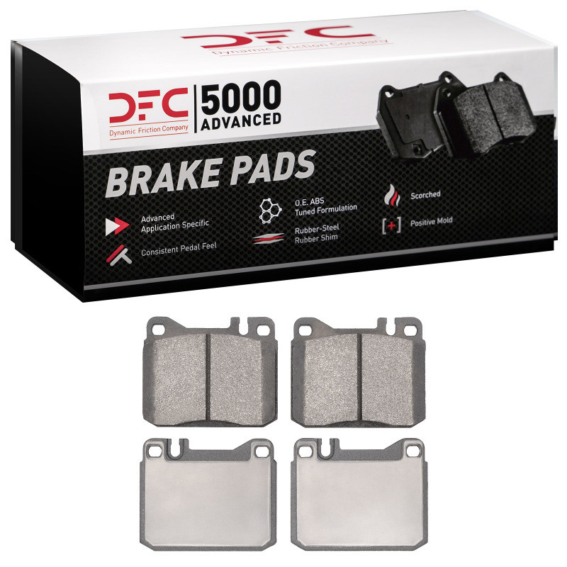 DFC 5000 Advanced Low-Metallic Front Brake Pads, Mercedes-Benz 380SEL 1979-1991