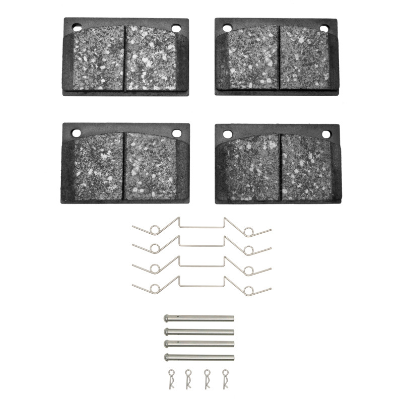 DFC 89-03 Bentley AZURE Rear 5000 Advanced Low Metallic Brake Pads and Hardware Kit