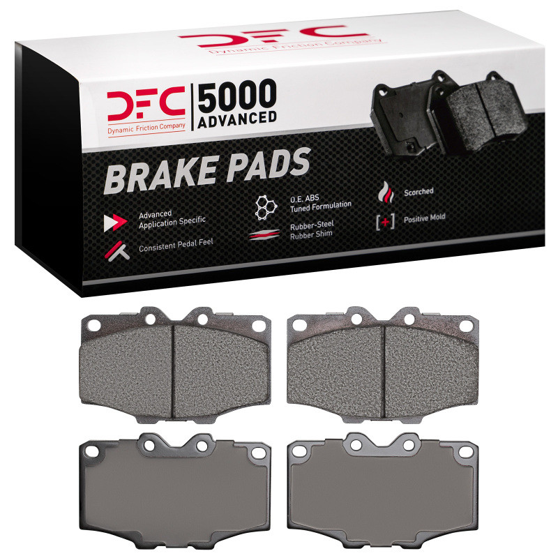 DFC 5000 Advanced Ceramic Front Brake Pads, Toyota 4Runner 1976-1989