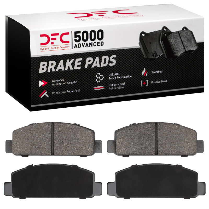 DFC 5000 Advanced Semi-Metallic Front Brake Pads, Mazda RX-7 1976-1991