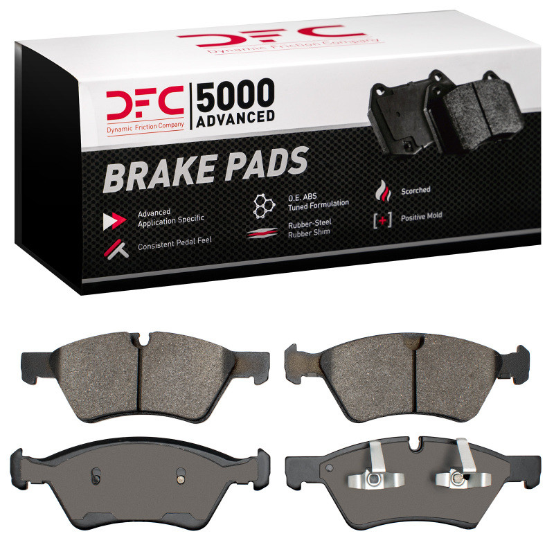 DFC 5000 Advanced Low-Metallic Front Brake Pads, Mercedes-Benz GL550 2005-2012