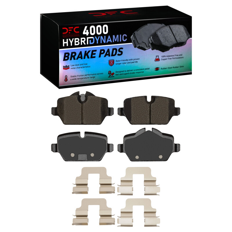 DFC 05-16 BMW 120i (Mexico) Rear 4000 HybriDynamic Brake Pads and Hardware Kit