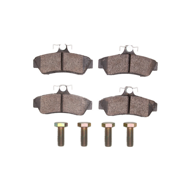 DFC 04-04 Pontiac GTO Rear 5000 Advanced Semi Metallic Brake Pads and Hardware Kit