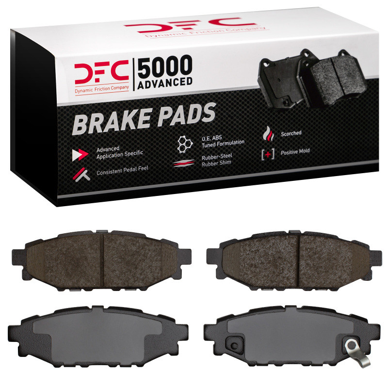 DFC 5000 Advanced Ceramic Rear Brake Pads, Subaru Impreza 2005-2023