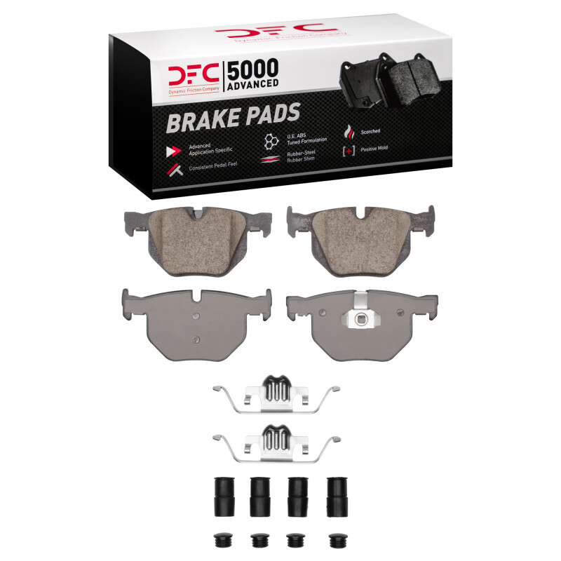 DFC 08-19 BMW X6 Rear 5000 Advanced Ceramic Brake Pads and Hardware Kit