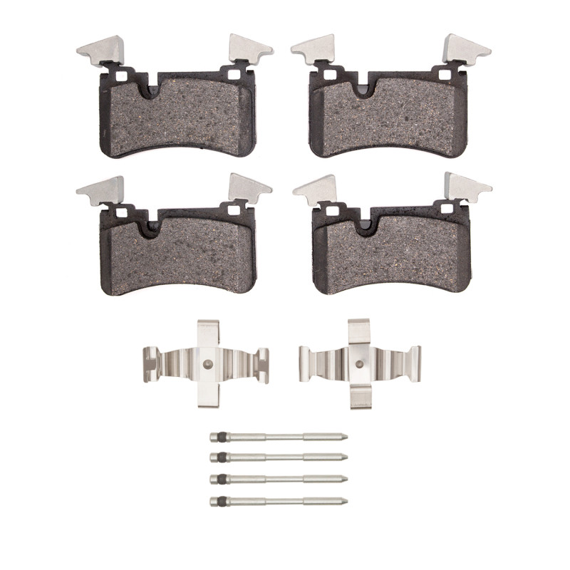 DFC 4000 HybriDynamic Rear Brake Pads and Hardware Kit, Mercedes-Benz SL55 AMG 2007-2013