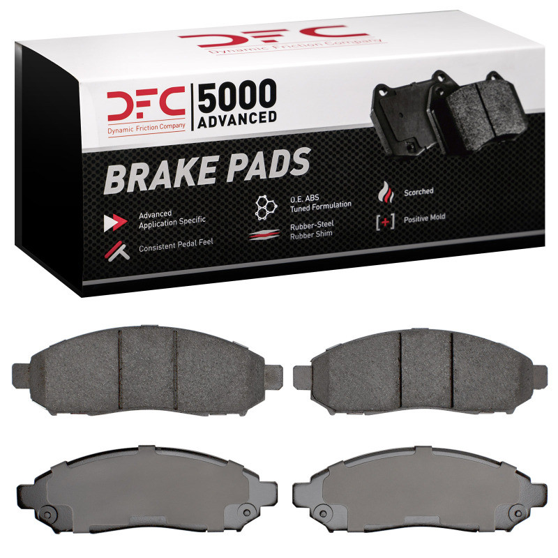 DFC 5000 Advanced Ceramic Front Brake Pads, Chevrolet City Express 2005-2025