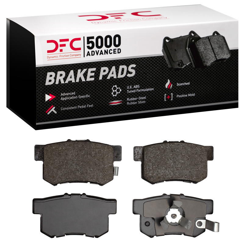 DFC 5000 Advanced Ceramic Rear Brake Pads, Acura RDX 2005-2018