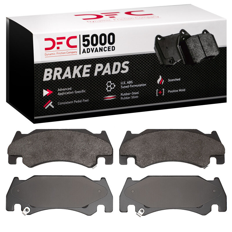 DFC 05-06 Dodge Ram 1500 Pickup Front 5000 Advanced Semi Metallic Brake Pads