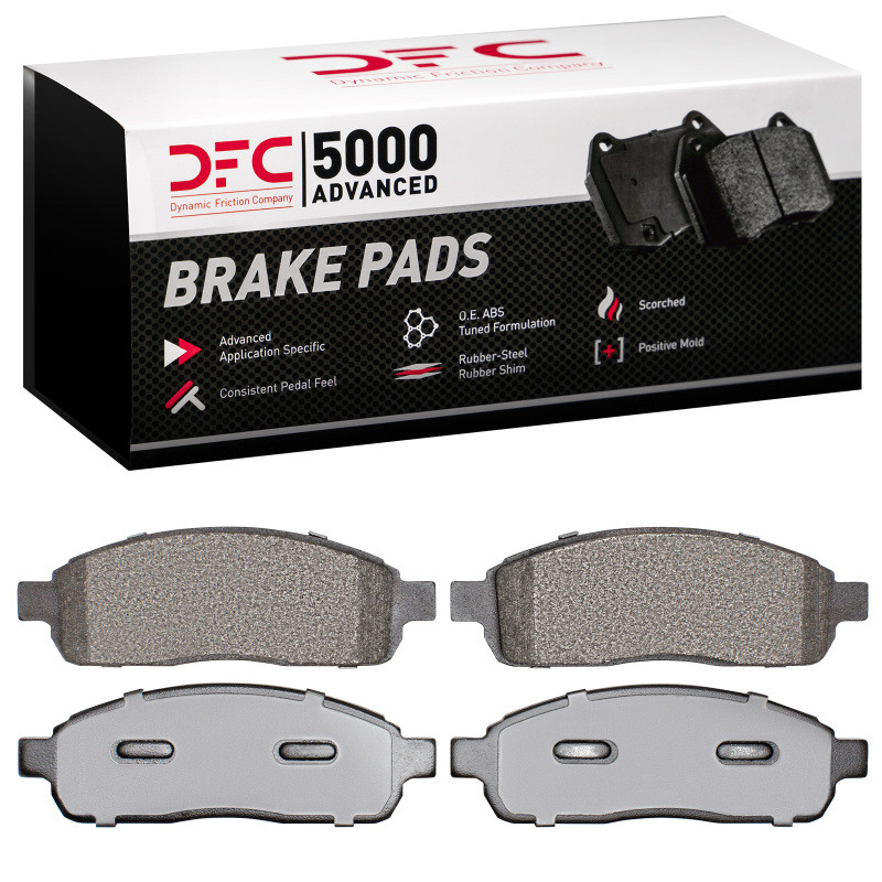 DFC 04-09 Ford F-150 RWD Front 5000 Advanced Semi Metallic Brake Pads