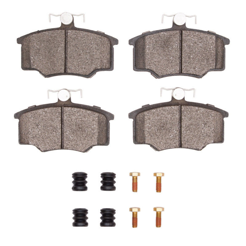 DFC 82-83 Audi Coupe Front 4000 HybriDynamic Brake Pads and Hardware Kit