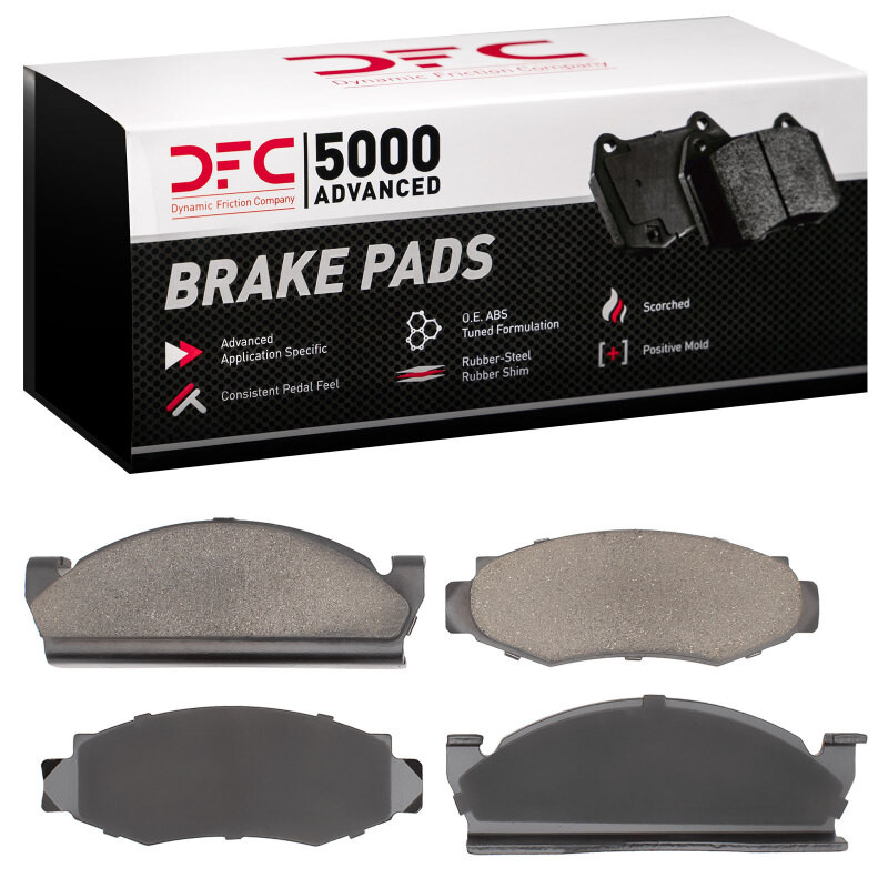 DFC 5000 Advanced Semi-Metallic Front Brake Pads, American Motors CONCORD 1974-1983