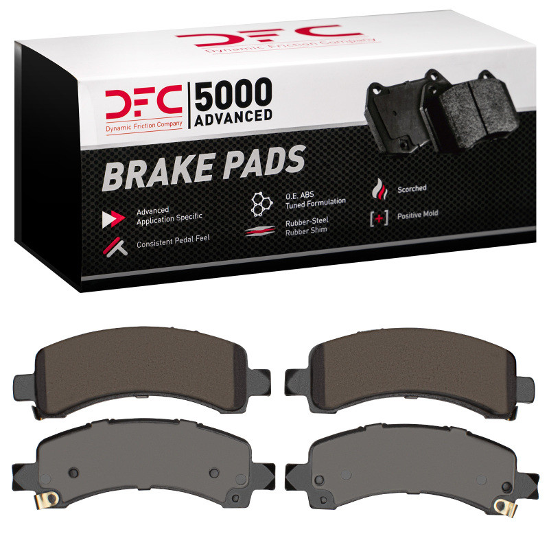 DFC 5000 Advanced Ceramic Rear Brake Pads, Cadillac Escalade EXT 2002-2014