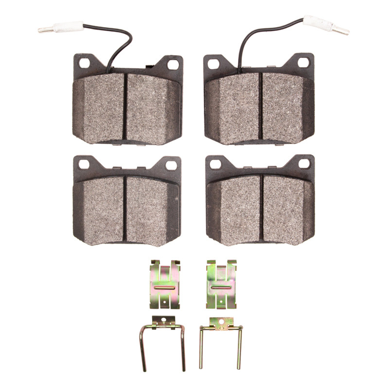 DFC 5000 Advanced Semi-Metallic Front Brake Pads and Hardware Kit, Peugeot 504 1969-1983