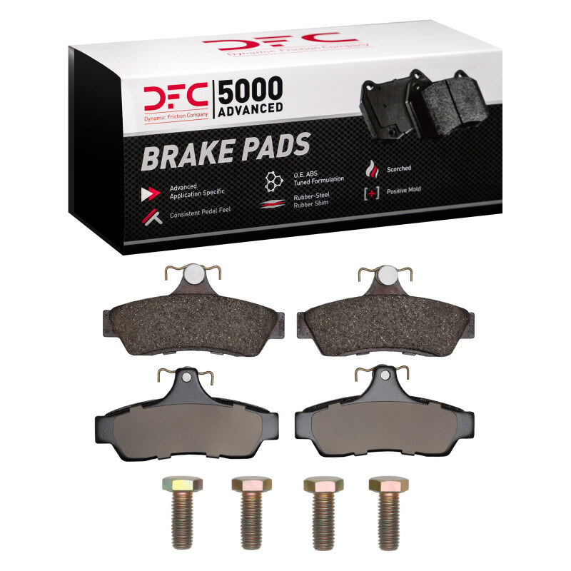 DFC 05-06 Pontiac GTO Rear 5000 Advanced Ceramic Brake Pads and Hardware Kit