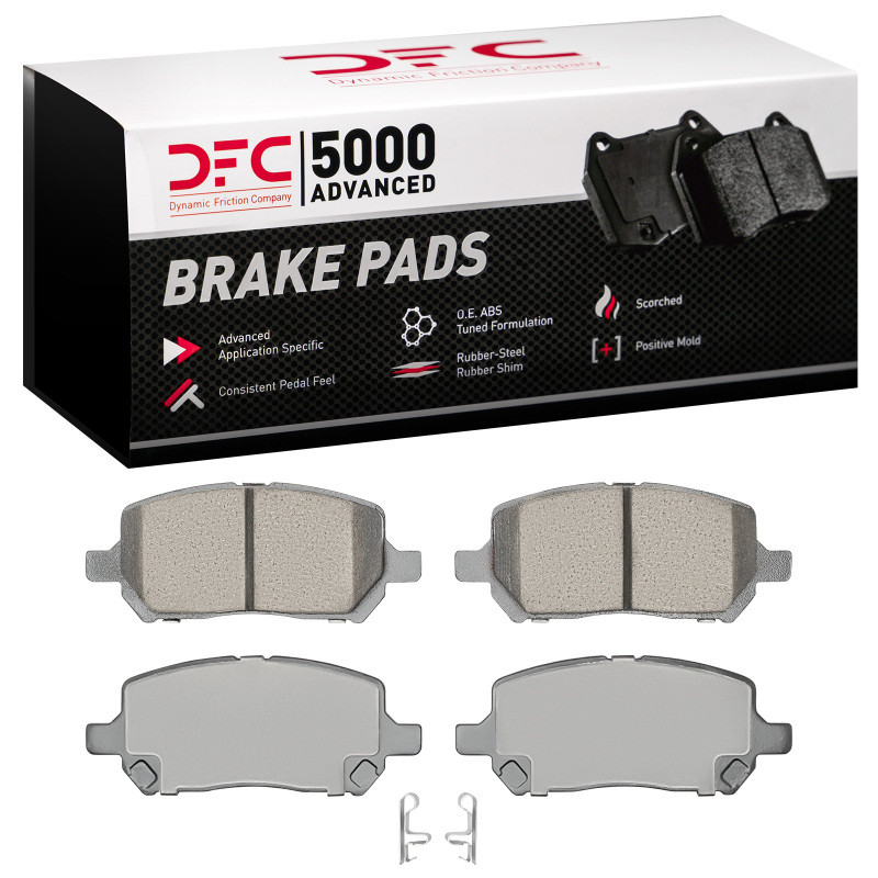 DFC 5000 Advanced Ceramic Front Brake Pads, Chevrolet Cobalt 2003-2010