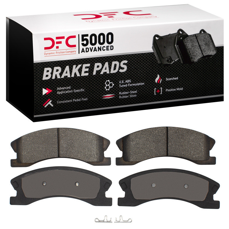 DFC 5000 Advanced Semi-Metallic Front Brake Pads, Jeep Grand Cherokee 1999-2004