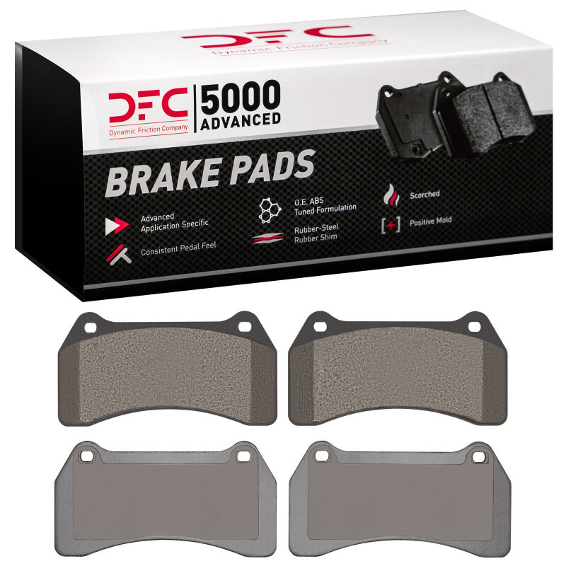 DFC 5000 Advanced Low-Metallic Front Brake Pads, Jaguar S-Type 2003-2005
