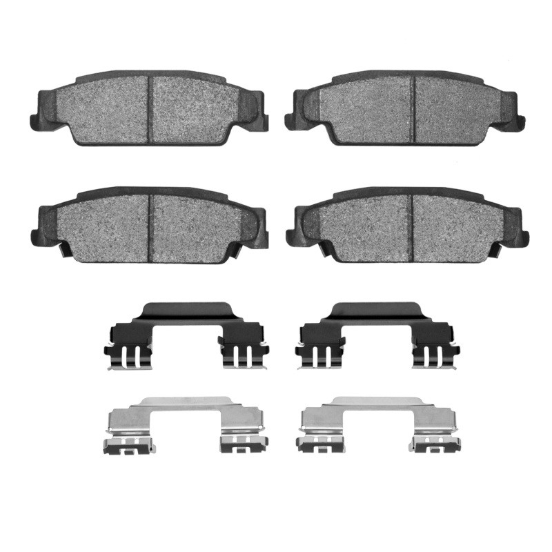 DFC 5000 Advanced Ceramic Rear Brake Pads and Hardware Kit, Cadillac STS 2003-2011