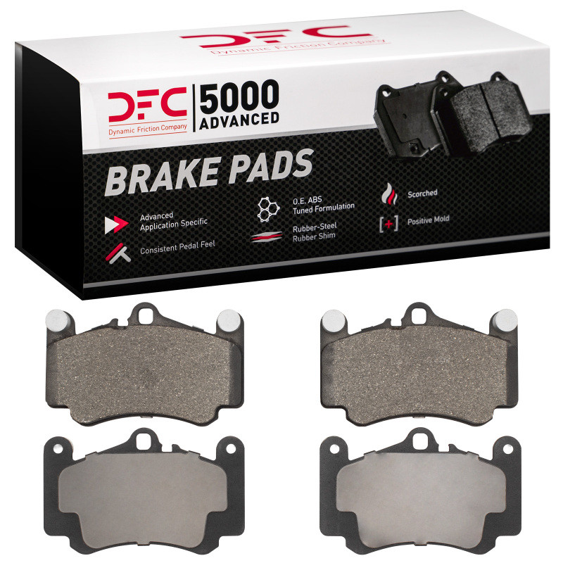 DFC 5000 Advanced Low-Metallic Front Brake Pads, Porsche 911 1999-2012