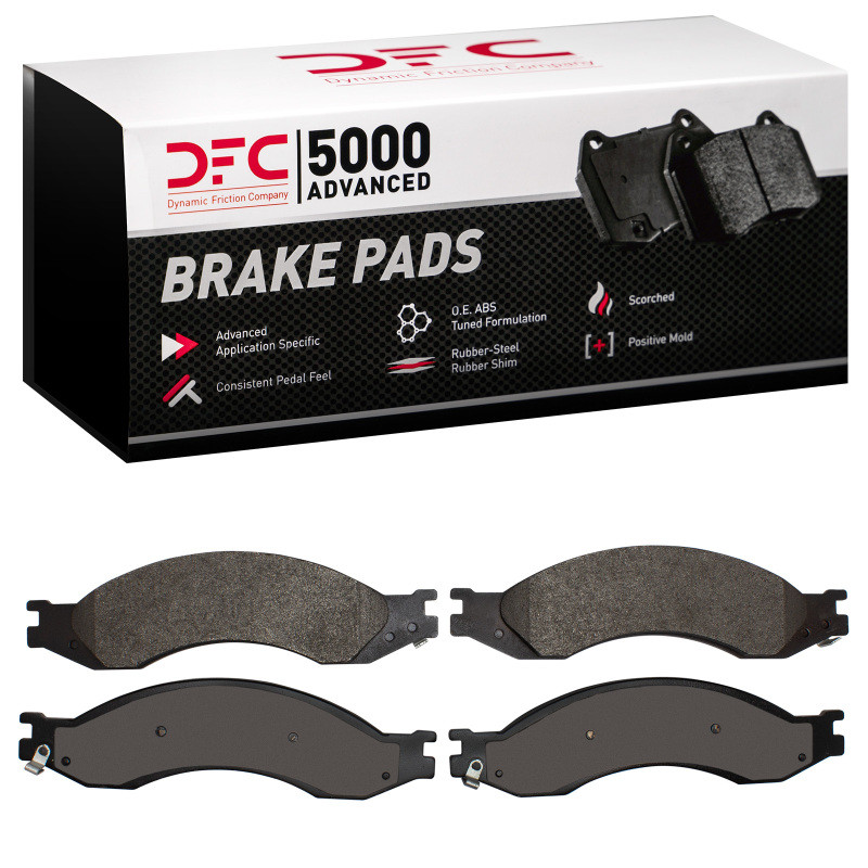 DFC 5000 Advanced Semi-Metallic Front/Rear Brake Pads, Chevrolet C5500 Kodiak / 2003-2010