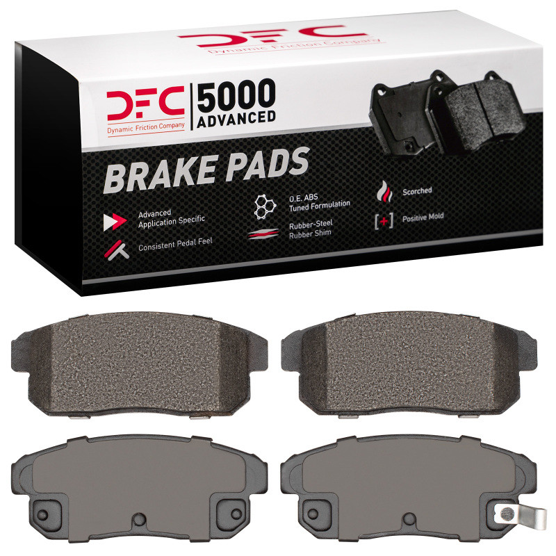 DFC 5000 Advanced Semi-Metallic Rear Brake Pads, Mazda RX-8 2004-2011